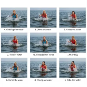 Testing the waterproof fire fighter flashlight, highlighting its reliable IP-rated seal against water and dust.