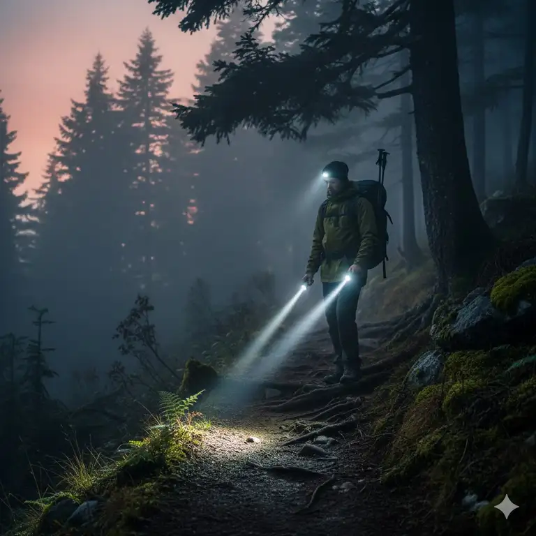 Hiking Flashlight: The 7 Best Powerful Lights for Trails in 2025