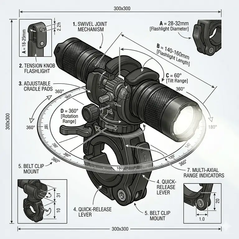 Flash light holder Guide: 7 Best Tactical and Everyday Mounts (2026)