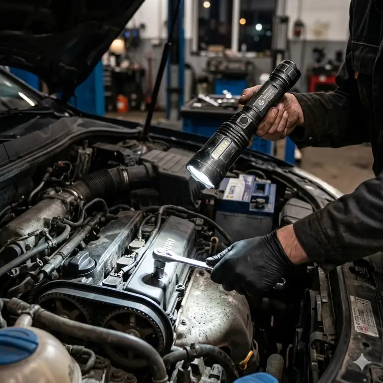 Mechanic Flashlight: 7 Best Professional Work Lights to Buy in 2026