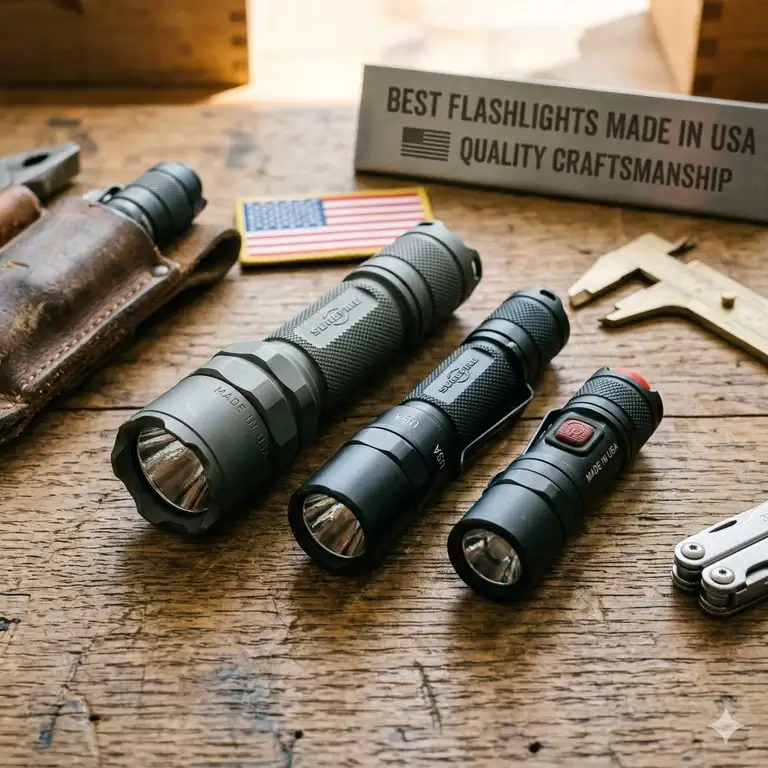 5 Best Flashlight Made in USA Options for 2026: Expert Field Reviews