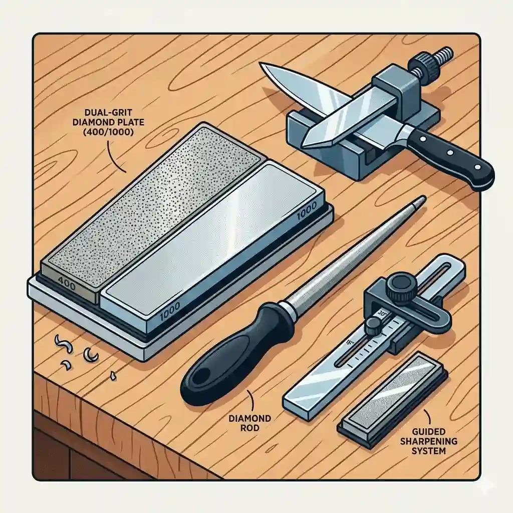 5 Best Diamond Knife Sharpening Tools of 2026: An Expert’s Guide
